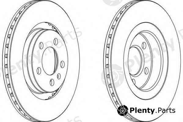  WAGNER part WGR0928-1 (WGR09281) Brake Disc