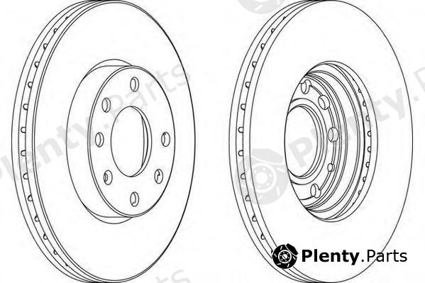  WAGNER part WGR10411 Brake Disc