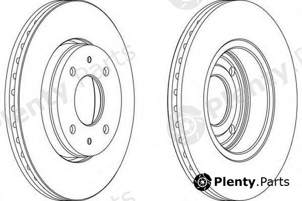  WAGNER part WGR1068-1 (WGR10681) Brake Disc
