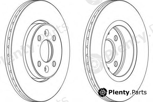  WAGNER part WGR1124-1 (WGR11241) Brake Disc