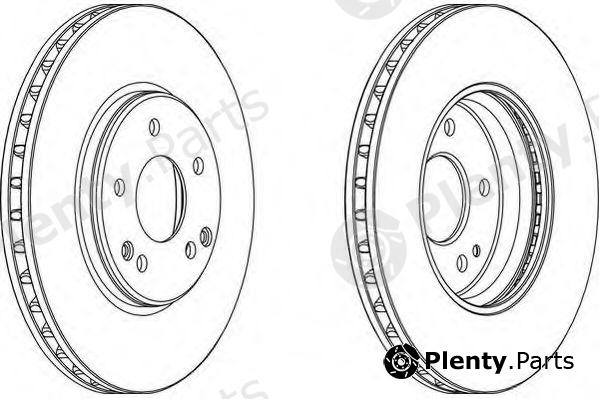  WAGNER part WGR1136-1 (WGR11361) Brake Disc