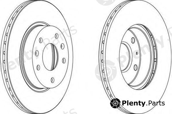  WAGNER part WGR1151-1 (WGR11511) Brake Disc