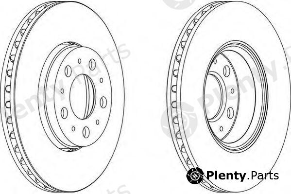  WAGNER part WGR1163-1 (WGR11631) Brake Disc