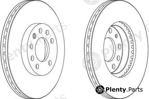  WAGNER part WGR1191-1 (WGR11911) Brake Disc