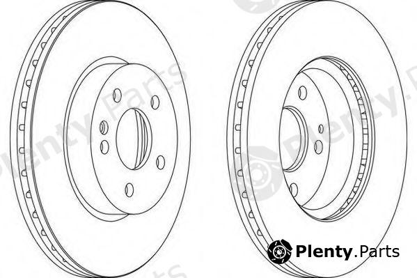  WAGNER part WGR1203-1 (WGR12031) Brake Disc