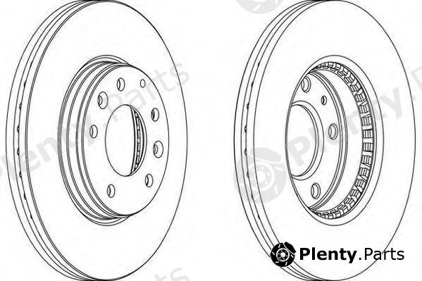  WAGNER part WGR1210-1 (WGR12101) Brake Disc