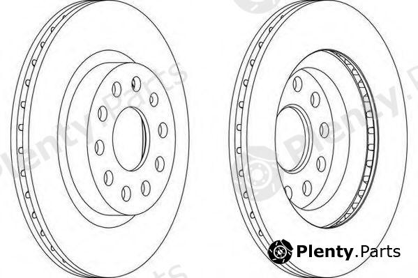  WAGNER part WGR1223-1 (WGR12231) Brake Disc