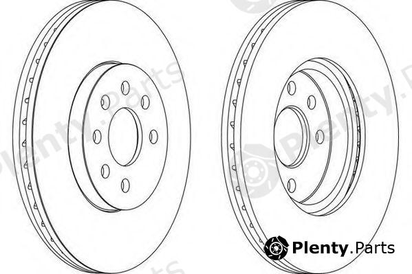  WAGNER part WGR12361 Brake Disc