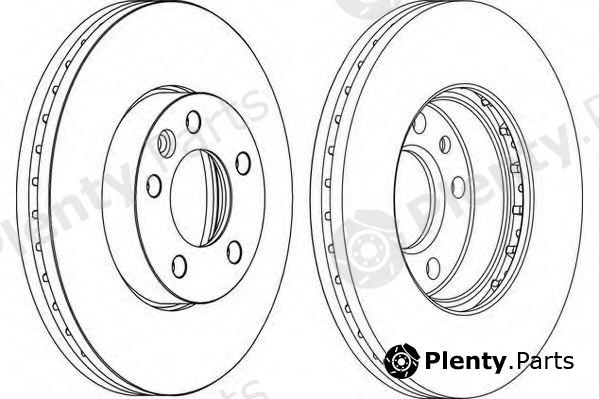  WAGNER part WGR1253-1 (WGR12531) Brake Disc