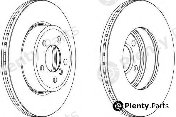  WAGNER part WGR1271-1 (WGR12711) Brake Disc