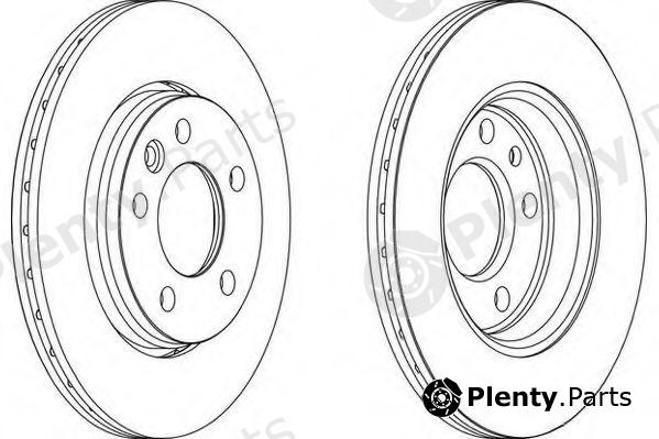  WAGNER part WGR12861 Brake Disc