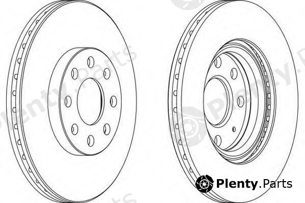  WAGNER part WGR1304-1 (WGR13041) Brake Disc