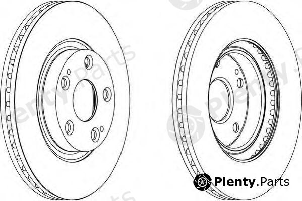  WAGNER part WGR14011 Brake Disc