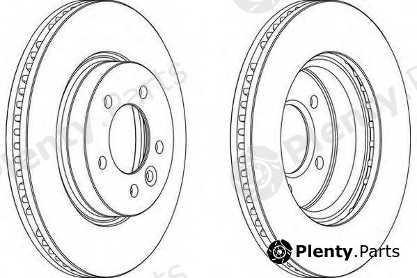  WAGNER part WGR1430-1 (WGR14301) Brake Disc