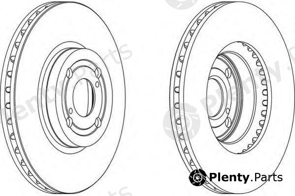  WAGNER part WGR1461-1 (WGR14611) Brake Disc