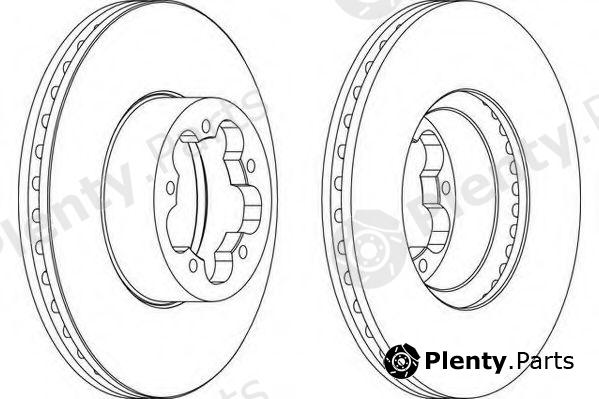  WAGNER part WGR15551 Brake Disc