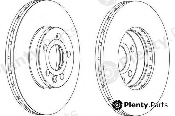  WAGNER part WGR1559-1 (WGR15591) Brake Disc