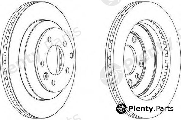  WAGNER part WGR1580-1 (WGR15801) Brake Disc