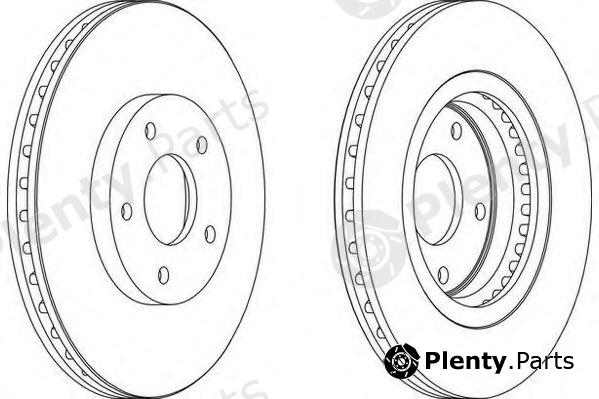  WAGNER part WGR1589-1 (WGR15891) Brake Disc