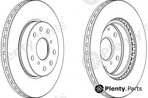  WAGNER part WGR1620-1 (WGR16201) Brake Disc