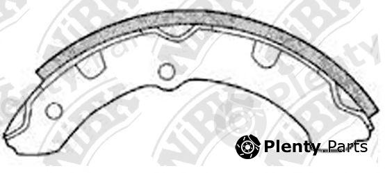  NiBK part FN2286 Brake Shoe Set