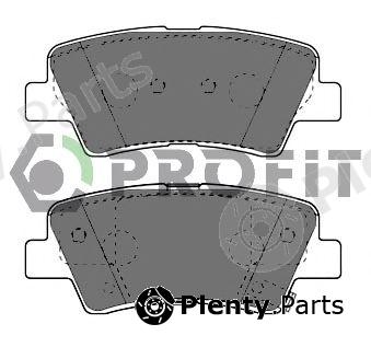  PROFIT part 5000-4387 (50004387) Brake Pad Set, disc brake