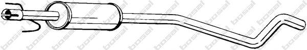  BOSAL part 284-281 (284281) End Silencer