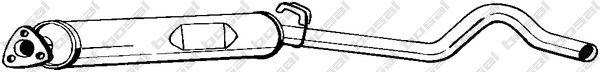  BOSAL part 279-305 (279305) Middle Silencer