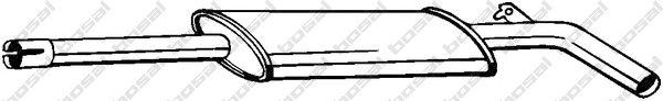  BOSAL part 200-535 (200535) Middle Silencer