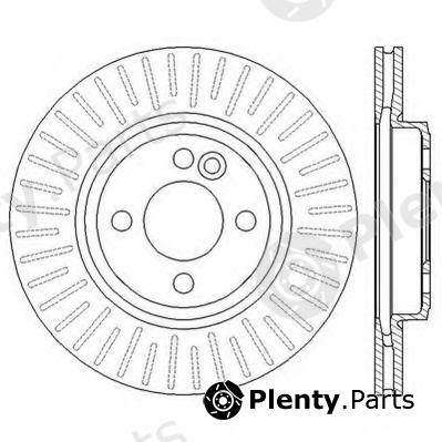  JURID part 562570JC Brake Disc