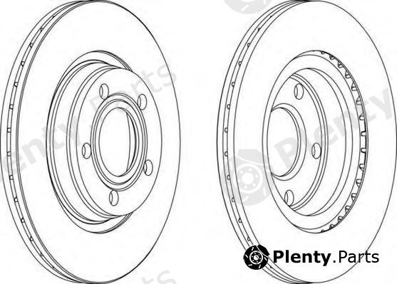  FERODO part DDF1003 Brake Disc
