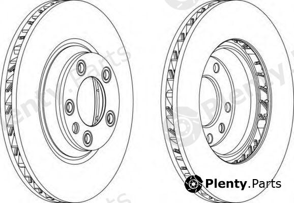  FERODO part DDF1408 Brake Disc