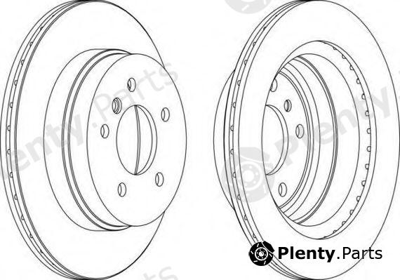  FERODO part DDF1697 Brake Disc