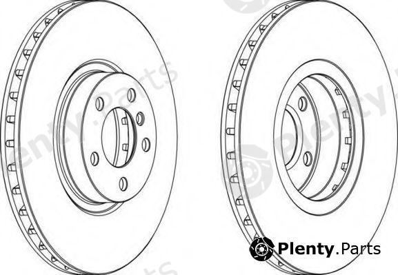  FERODO part DDF1713C Brake Disc