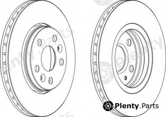  FERODO part DDF1733 Brake Disc