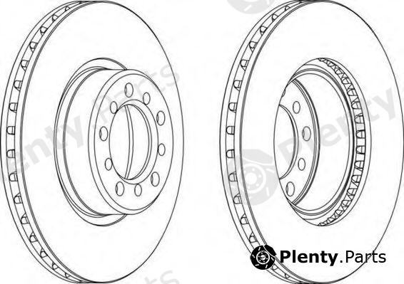  FERODO part DDF185 Brake Disc