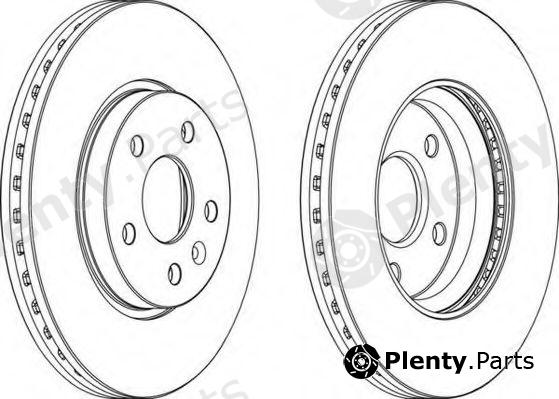 FERODO part DDF1869 Brake Disc