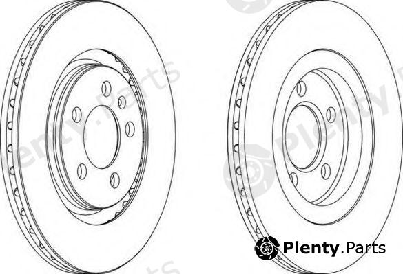  FERODO part DDF332 Brake Disc