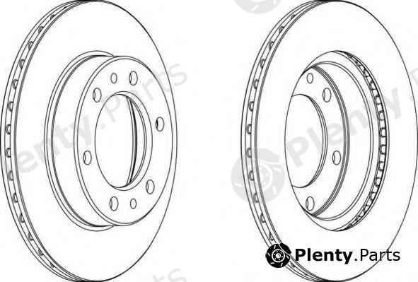  FERODO part DDF347 Brake Disc