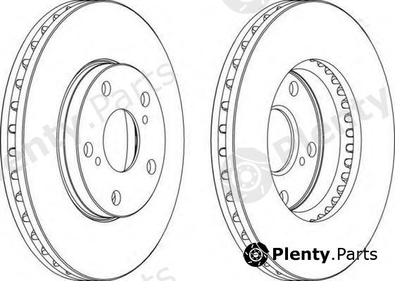  FERODO part DDF501 Brake Disc