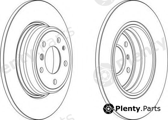  FERODO part DDF553 Brake Disc