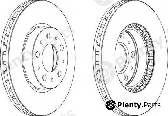  FERODO part DDF605 Brake Disc