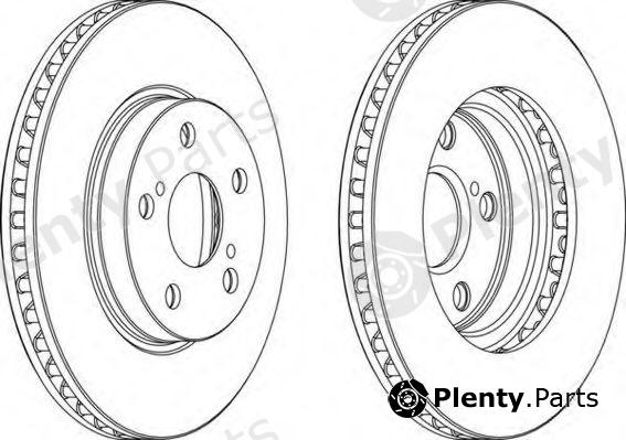  FERODO part DDF620 Brake Disc