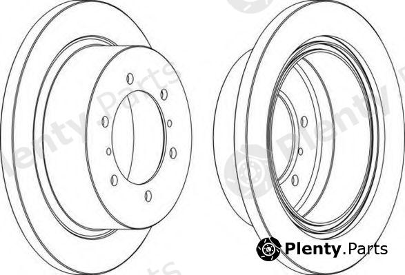 FERODO part DDF715 Brake Disc