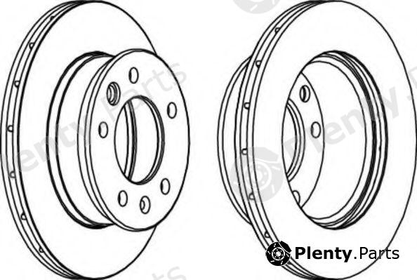  FERODO part FCR228A Brake Disc