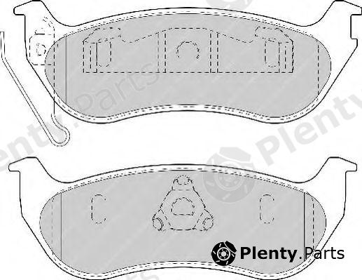  FERODO part FDB1660 Brake Pad Set, disc brake