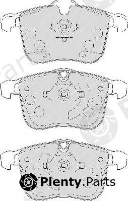  FERODO part FDB1833 Brake Pad Set, disc brake