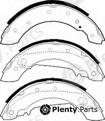  FERODO part FSB330 Brake Shoe Set
