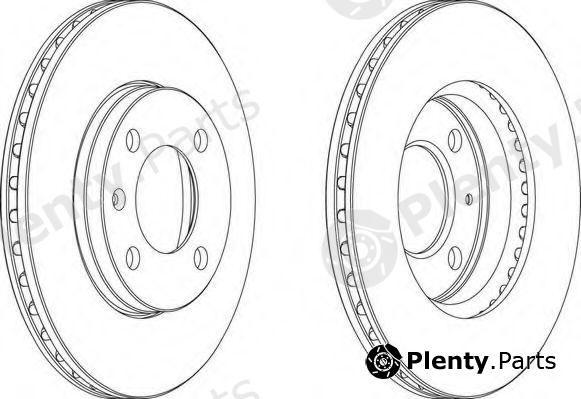 FERODO part DDF175 Brake Disc
