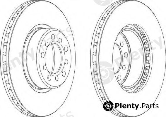  FERODO part DDF185 Brake Disc
